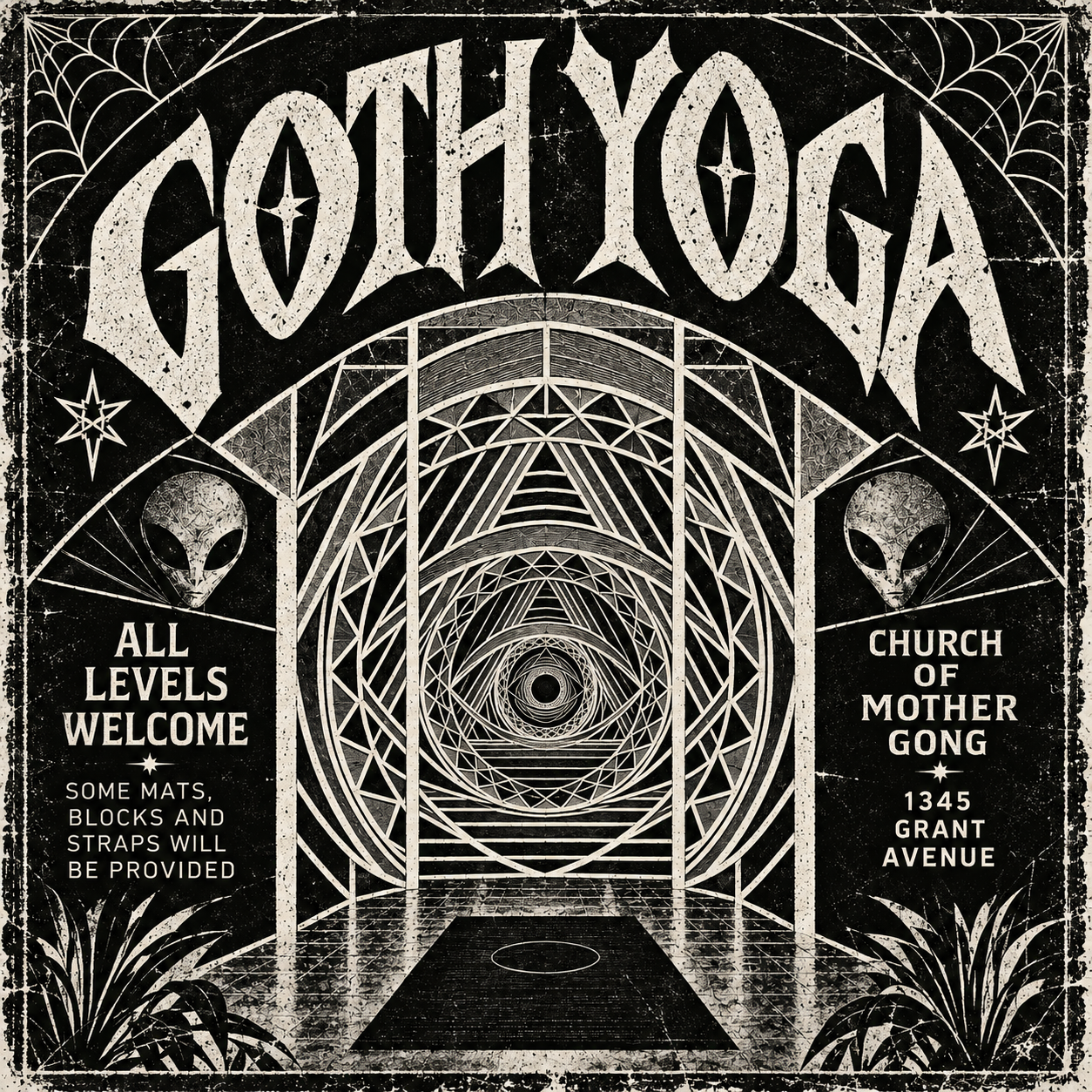 Goth Yoga in North Beach